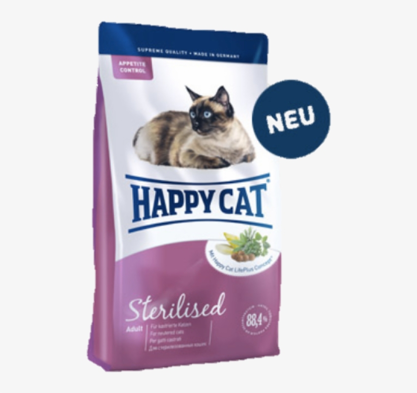 Special Food Happy Cat Supreme Sterilised, transparent png