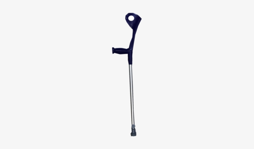 Elbow Crutches In Blue - Crutch, transparent png
