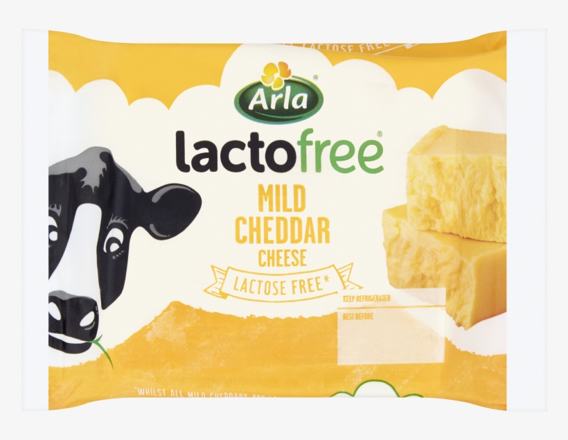 Mild Cheddar Cheese Arla Lactose Free Cheese 801x801 PNG Download