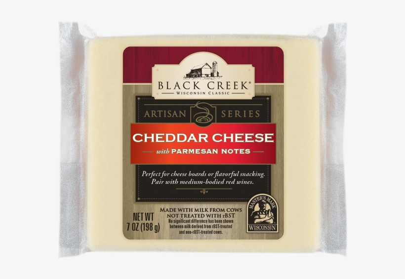 Cheddar Cheese With Parmesan Notes - Black Creek Cheese, transparent png