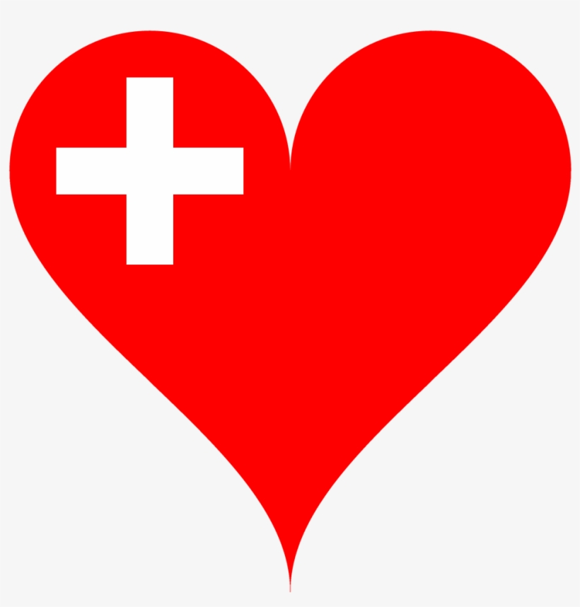 Switzerland, Love Flag National Flag Switzerland Heart - Heart Playing Card Symbol, transparent png