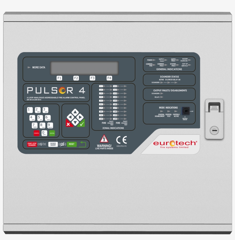 Home / Intelligent Fire Control Panels / Pulsor Intelligent - Electronics, transparent png