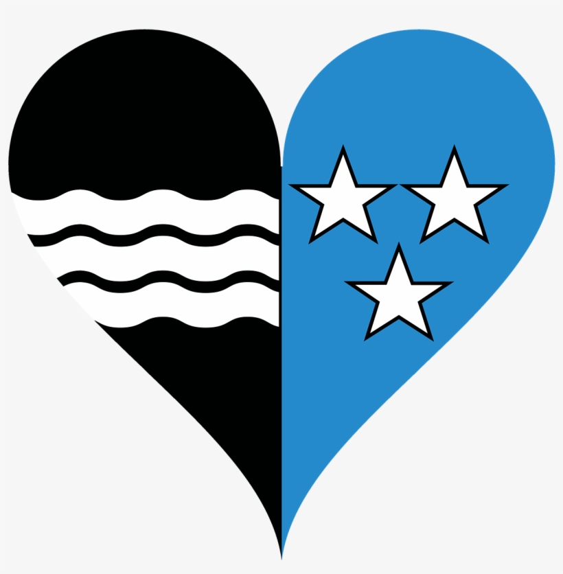 Heart Love Switzerland - Aargau Flag, transparent png