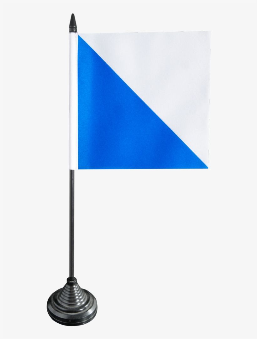 Switzerland Canton Zurich Table Flag - Switzerland, transparent png