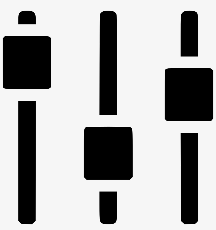 Control Panel - - Equalizer Icon Free Icon, transparent png