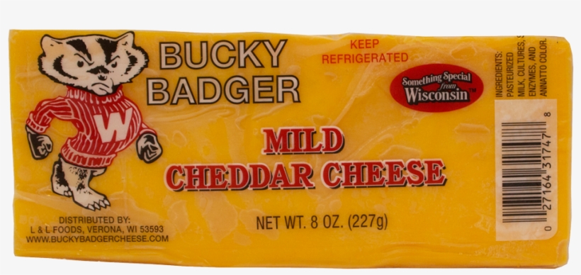 Bucky Badger Exact Weight Mild Cheddar Cheese - Ncaa - Wisconsin Badgers Vintage Vertical Flag: 27x37, transparent png