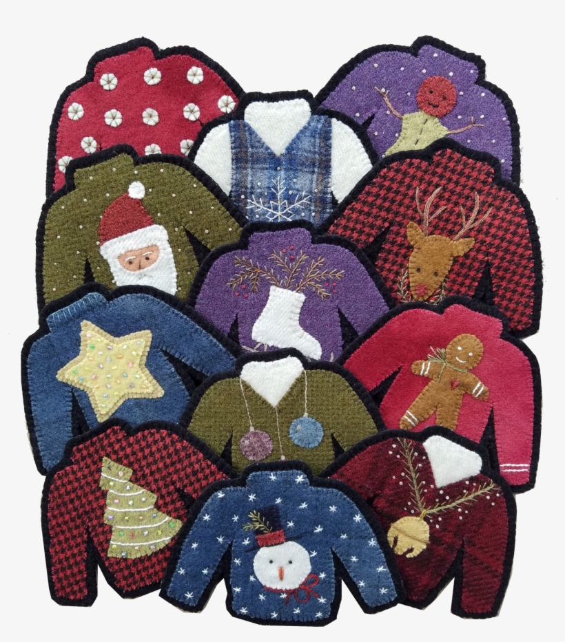 1823 Not So Ugly Christmas Sweater Ornaments - Sugar Cookie, transparent png