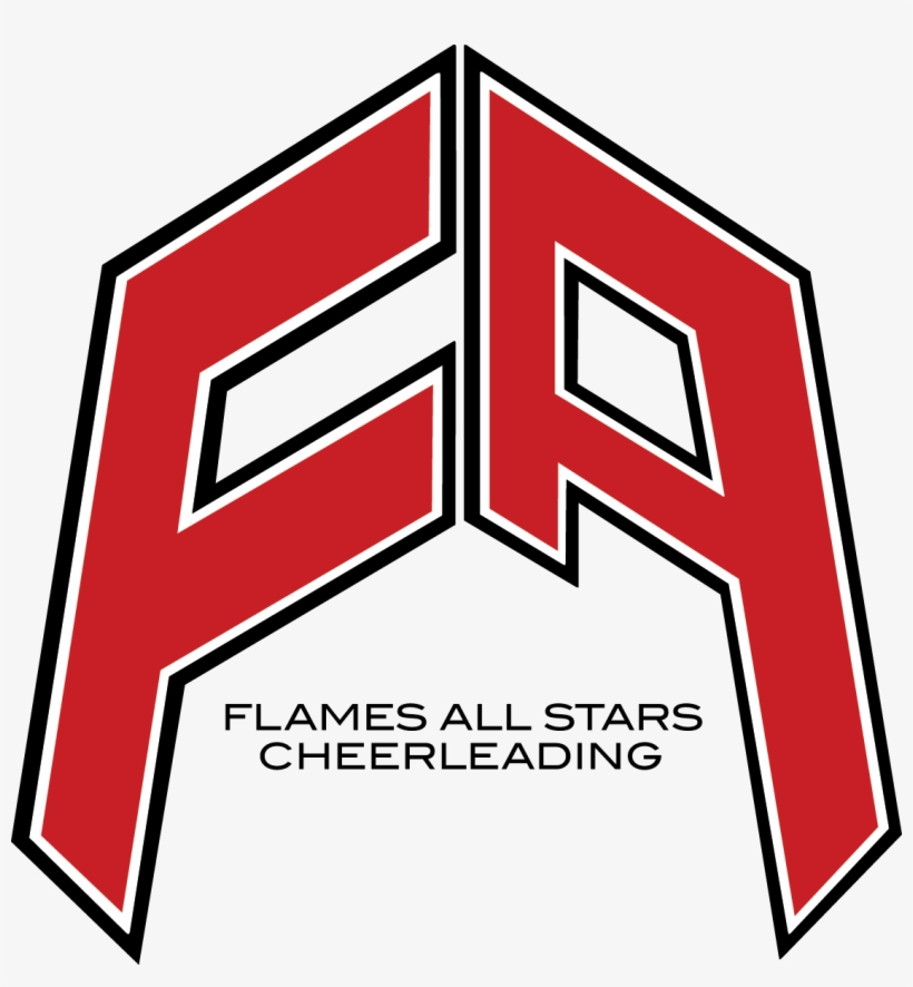 Up The Stadium With Their Sideline Routines Or By Greeting - Flames All Star Cheerleading, transparent png