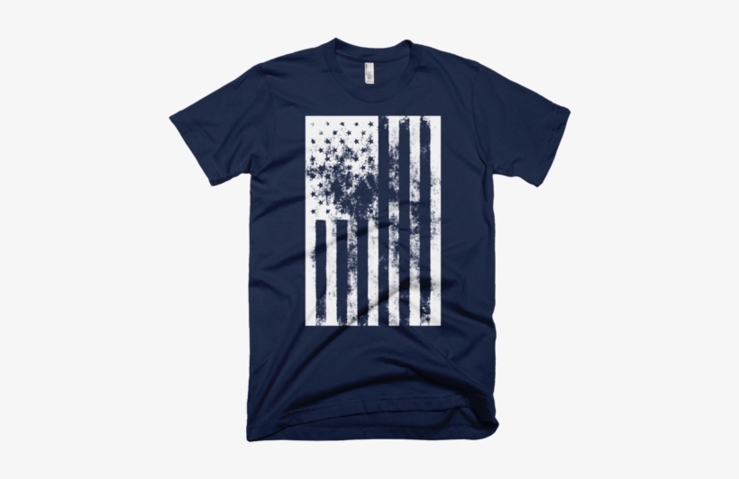 American Flag Distressed T-shirt - Just Hold My Hod, transparent png