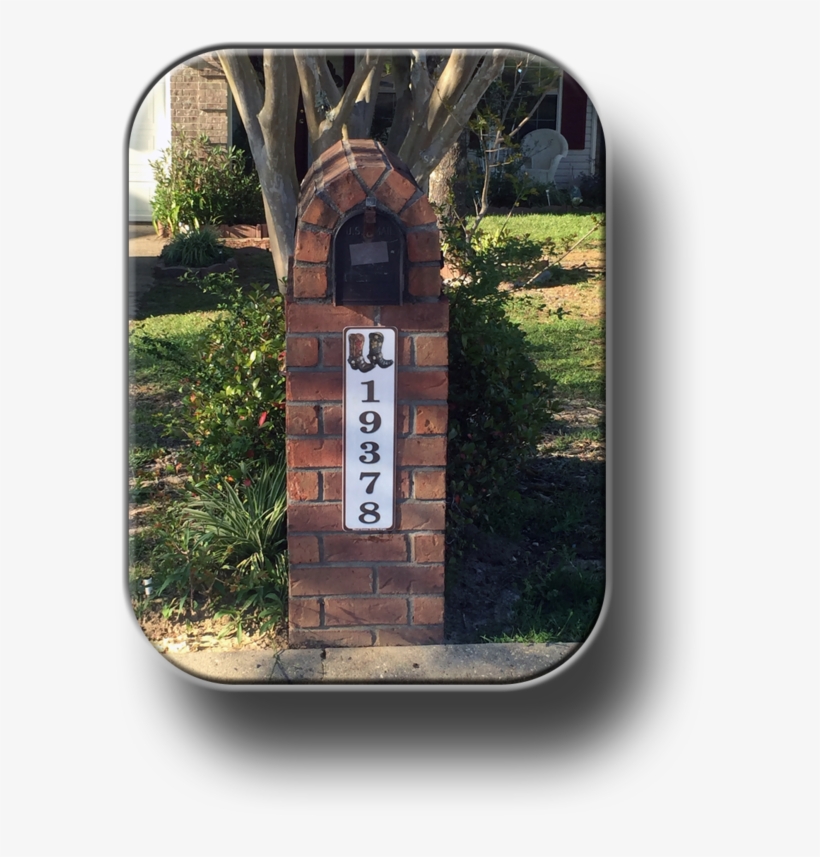 Curb Address Plaque - Grass, transparent png