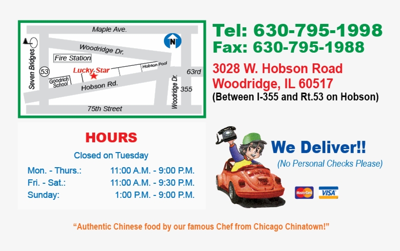 Lucky Star Chinese Cuisine - Let Sign, transparent png