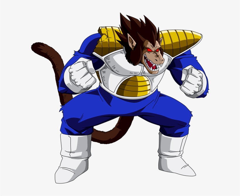 Vegeta - Dragon Ball Z Ozaru, transparent png