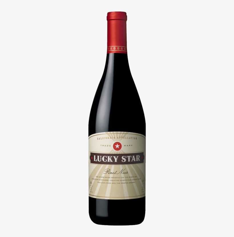 Lucky Star Pinot - Lucky Star Pinot Noir 2015, transparent png