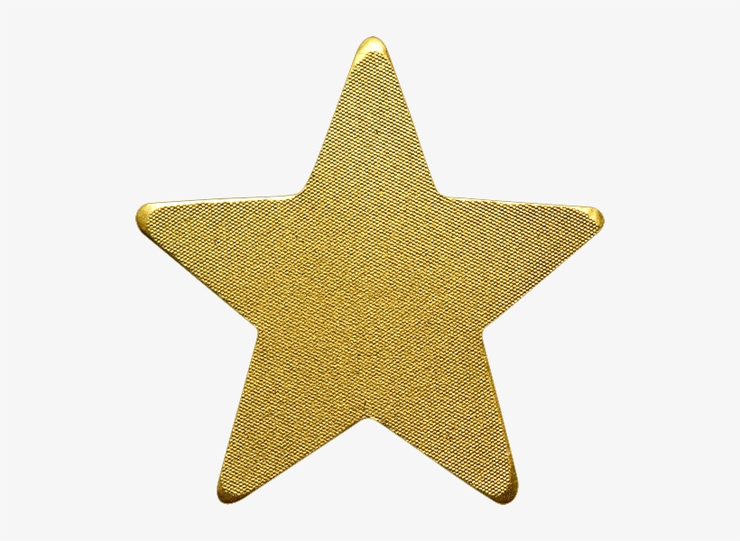 Lucky Star - Gold Star On Transparent Background, transparent png