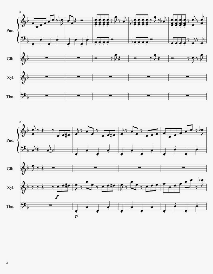 Fun Fun Dayo Sheet Music Composed By Satoru Kosaki - Grow Too Old To Dream コード, transparent png