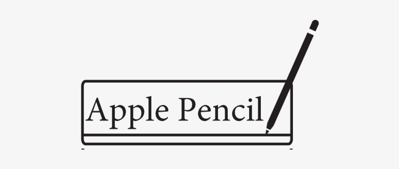 Apple Pencil Designed - Golden Apple, transparent png
