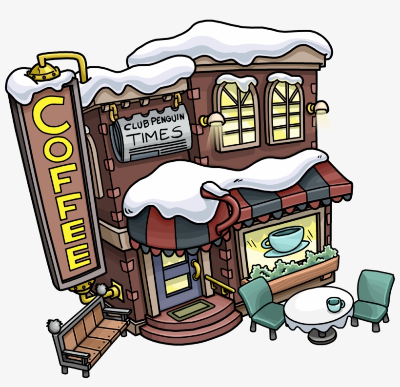 123kitten1coffee Shop - Cafe Shop Png, transparent png