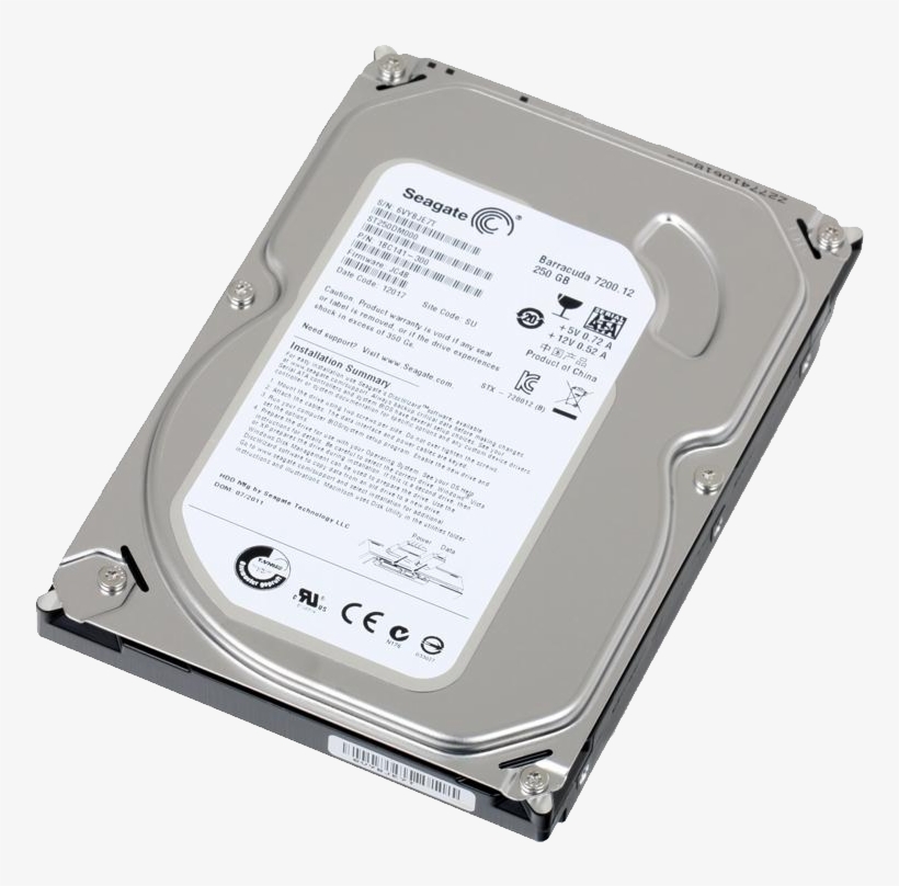 Seagate Hard Disk Png, transparent png
