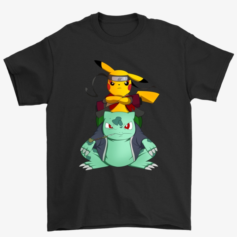 Pokemon Pikachu And Bulbasaur Mashup Naruto Jiraiya - Snoopy Installing Muscles Please Wait, transparent png