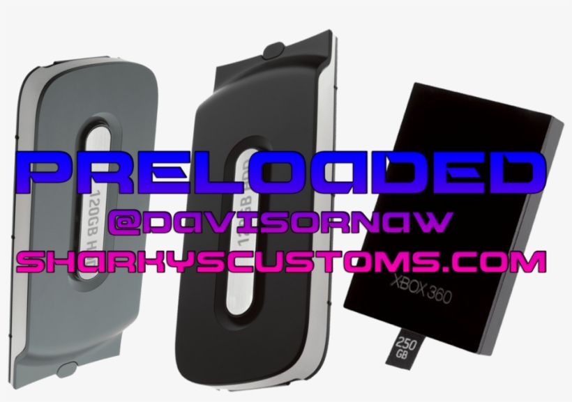 Hdd / Hard Drive For Rgh/jtag Only Phat Or Slim - Microsoft Xbox 360 120 Gb Hard Drive - Retail 9z600001, transparent png