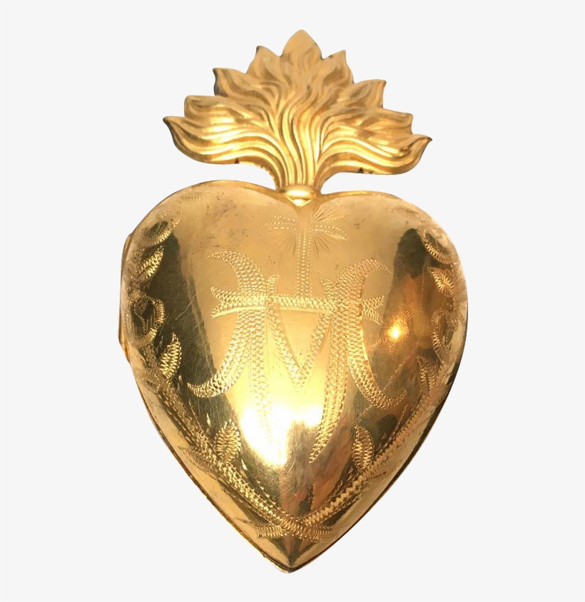 Exceptional Large French Extravagantly Gilded Sacred - Heart, transparent png