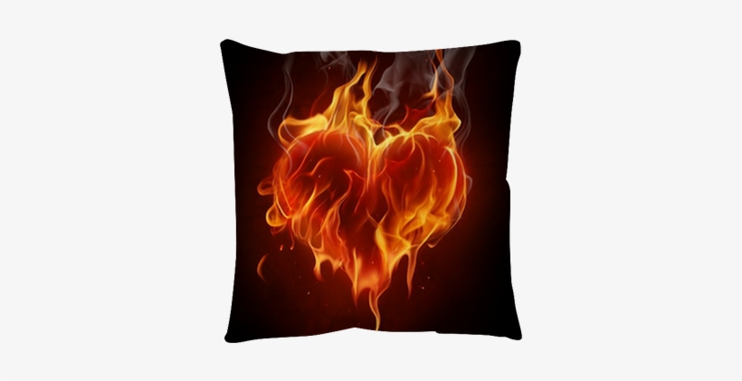 Burning Heart On Fire, transparent png