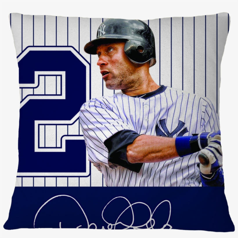 Steiner Sports Derek Jeter Signed B/w 8x10 Photo, transparent png