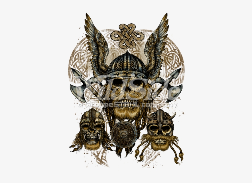 Stock Transfer - Viking Skulls, transparent png