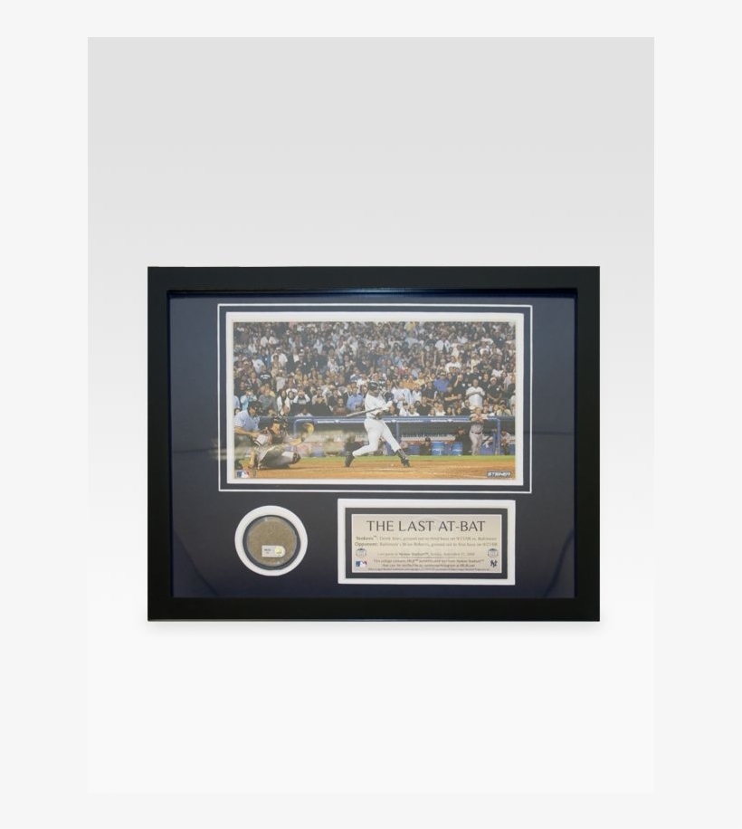 Derek Jeter Last At-bat At Yankee Stadium Dirt Collage - Steiner Sports Derek Jeter Last At-bat, transparent png
