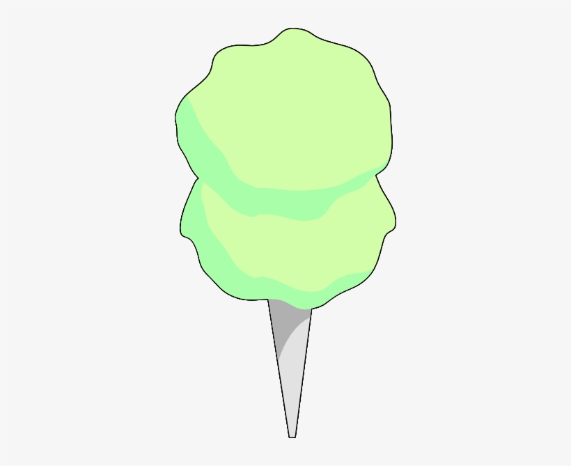 Cotton Candy - Cotton Candy Green, transparent png