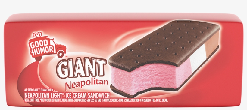 Good Humor Cookie Sandwich, Double Chocolate Chip -, transparent png