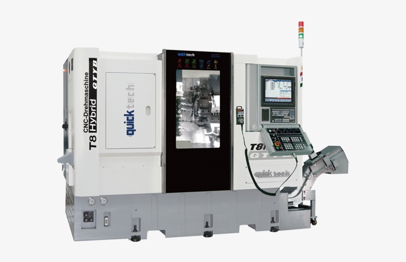 Quicktech T8 Hybrid 9 Axis Twin Spindle Mill/turn Centers - Quick Tech T8 Twin, transparent png