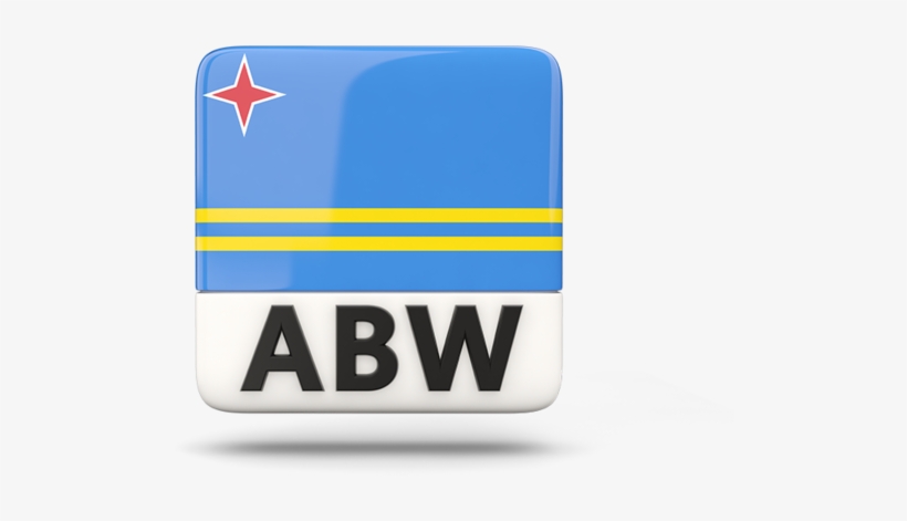 Square Icon With Flag Of Kuwait And Iso Code, transparent png