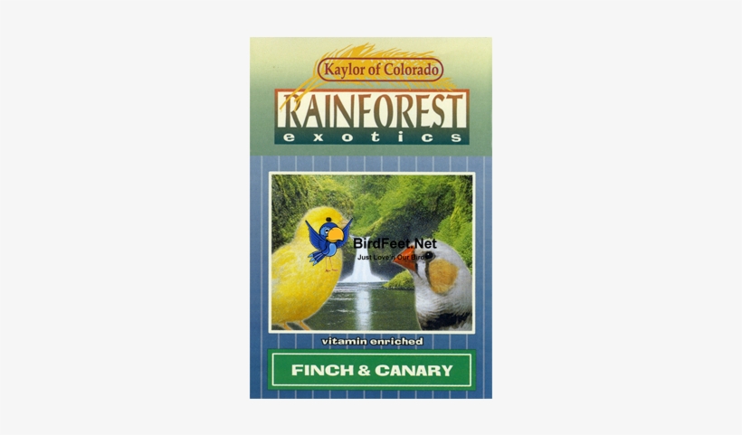 Kaylor Rainforest Canary Finch January 8, 2015 241 - Kaylor-made Rainforest Exotics Vitamin Enriched Conure, transparent png