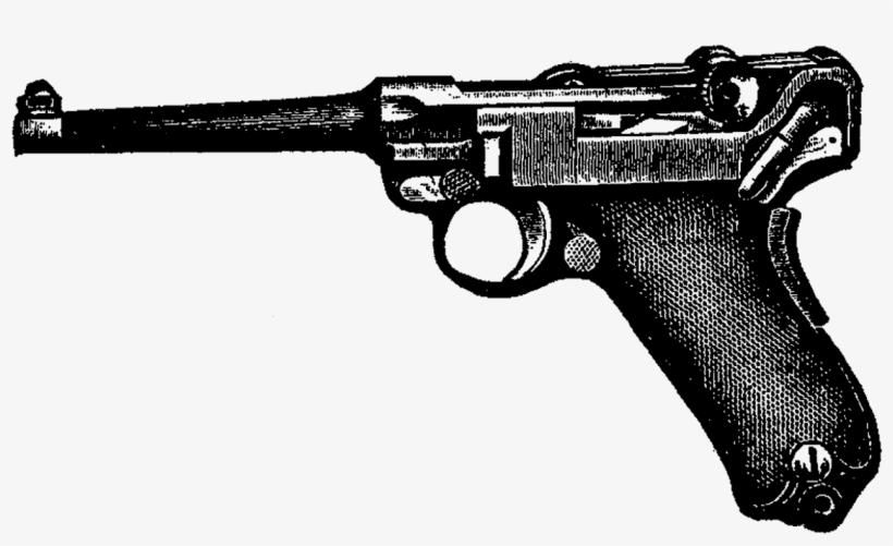 Digital Gun Clip Art - Firearm, transparent png