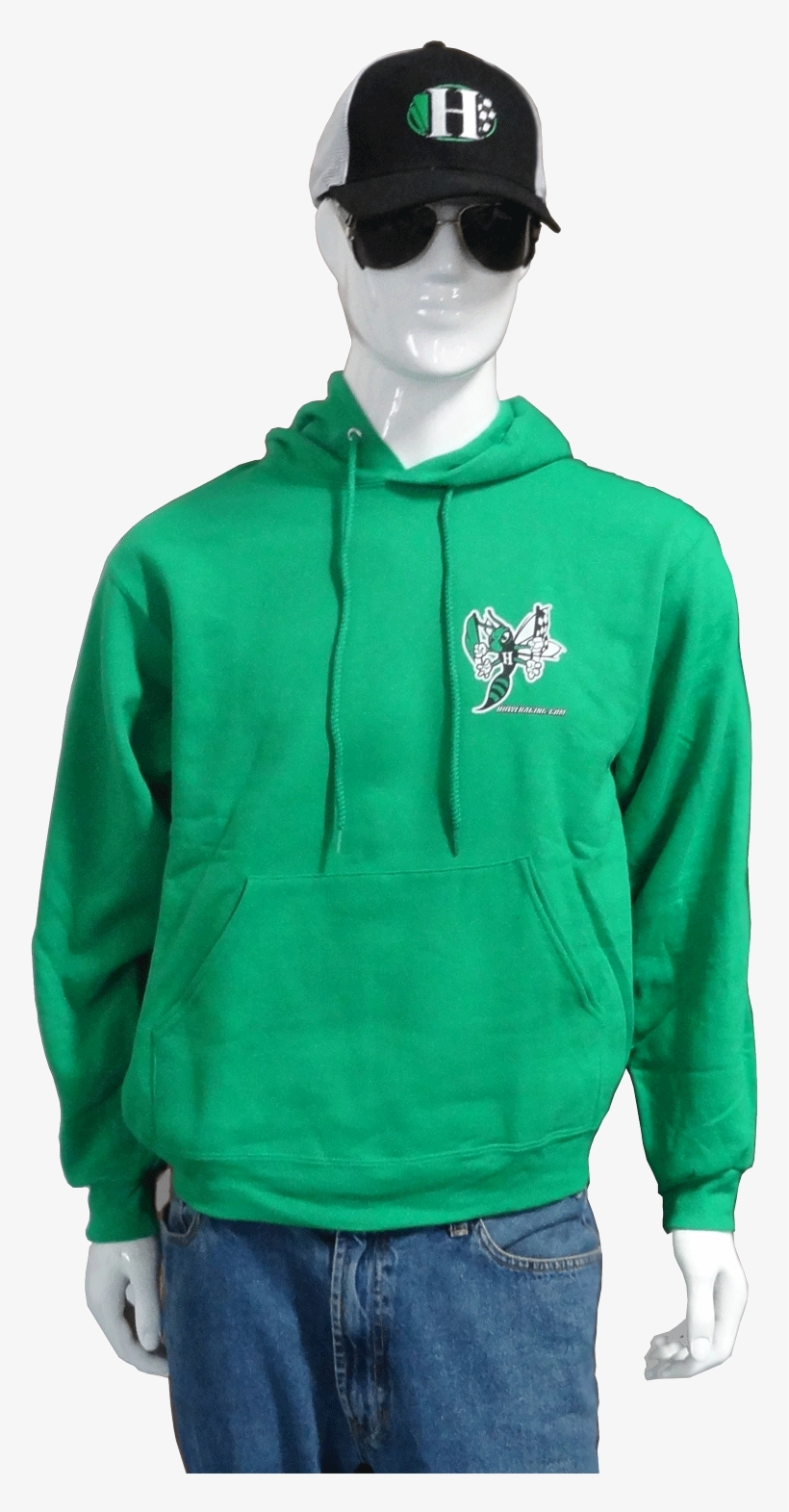 Sweatshirt - Hooded, Green - Sweatshirt, transparent png