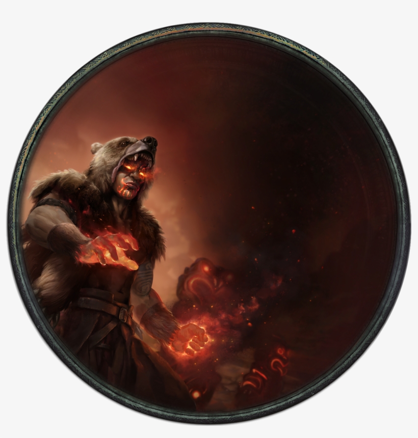 Sunder Burn Fire Chief - Path Of Exile Juggernaut, transparent png