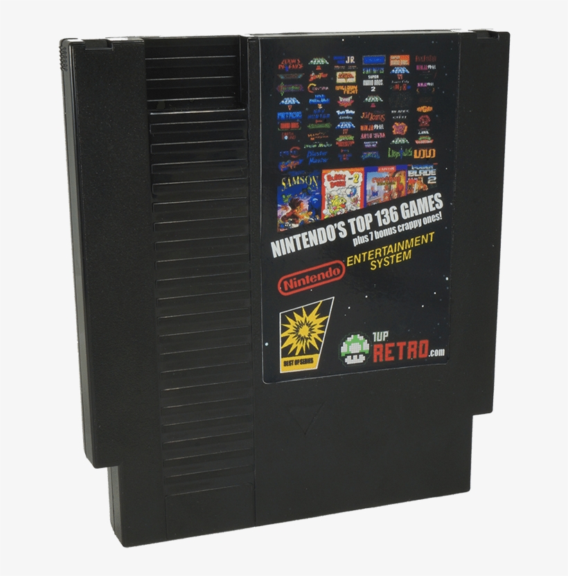 Nintendo 136 In 1 Plus 7 Crappy Games, Nes Multicart, - 143 In 1 Nes, transparent png