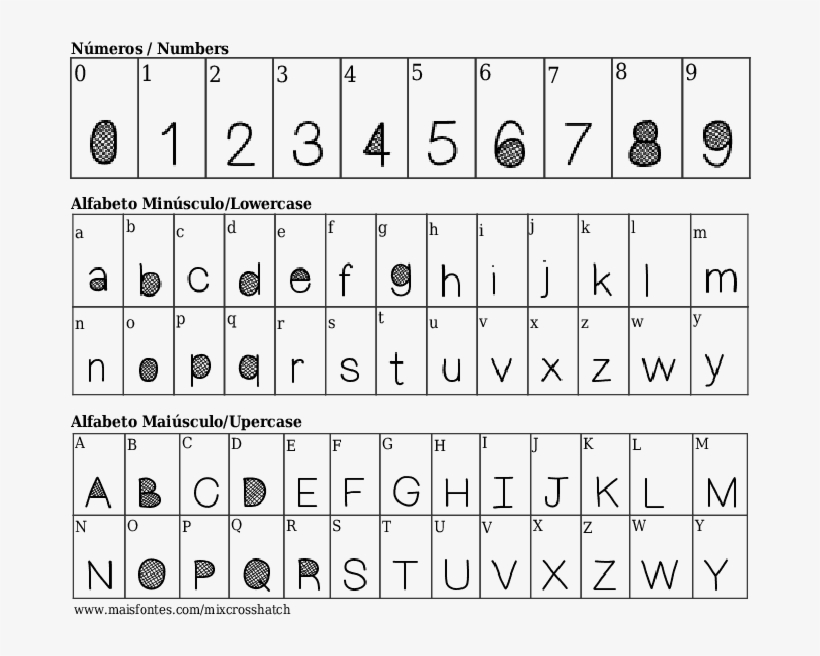 Font Details Mixcrosshatch - Font, transparent png