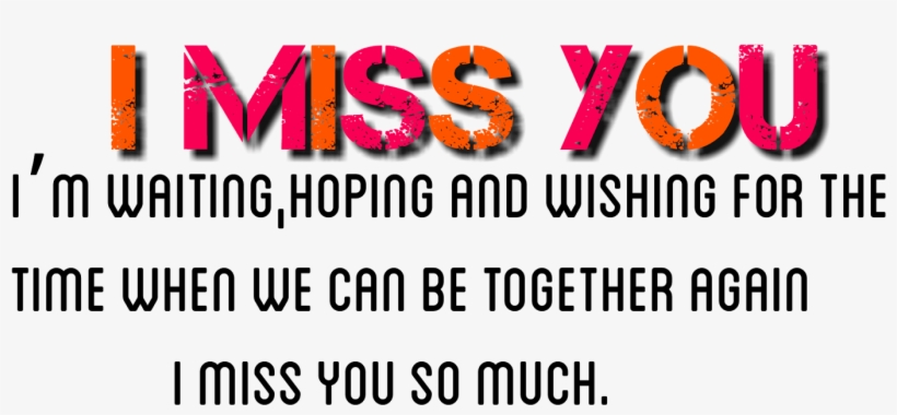 Love And Miss You Png By Shiv - Miss You Picsart Png, transparent png