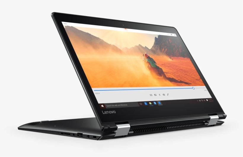 10 Yoga 510 14inch Black Video Hero Shot - Lenovo Yoga 510 I3, transparent png