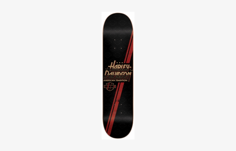 Darkstar Deck Harley-davidson Racing Stripes Red - Skateboard Deck, transparent png