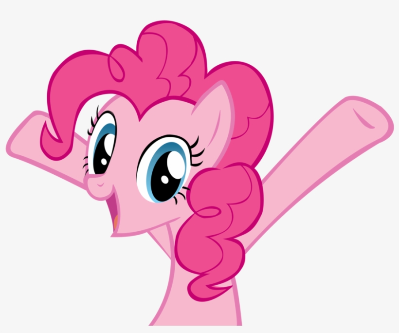 Pinkie Pie Party Vector By Pikn2 - Pinkie Pie Friendship Is Magic, transparent png