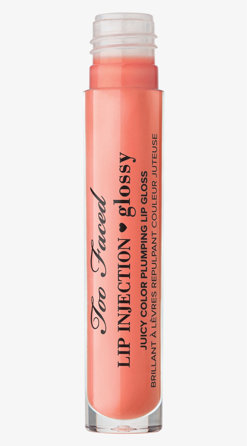 Lip - Too Faced - Lip Injection Glossy - Milkshake, transparent png