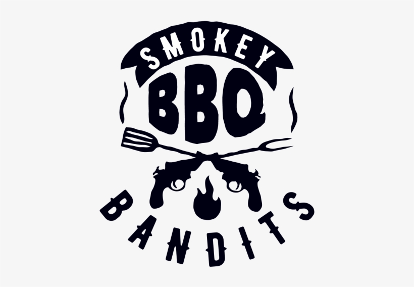 Smokey Bbq Bandits Logo - Barbecue Grill, transparent png