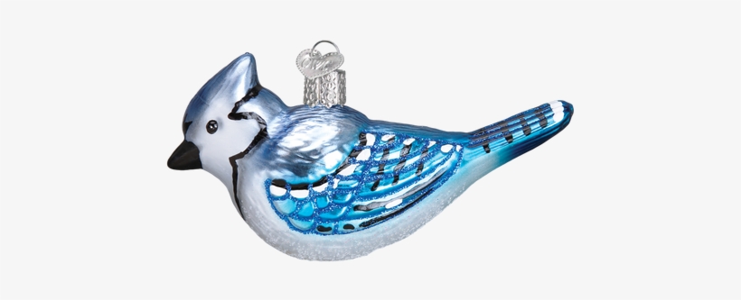 Old World Christmas- Bright Blue Jay Ornament 2018 - Old World Christmas Bright Blue Jay Ornament, transparent png