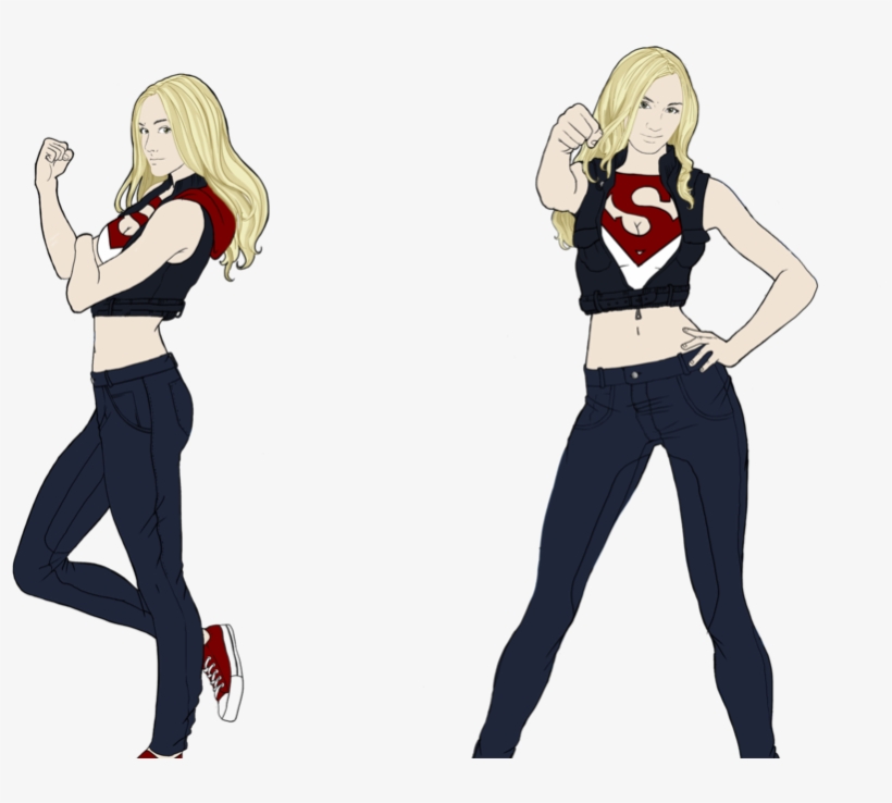 Supergirl - Supergirl Redesign Wonder Woman, transparent png