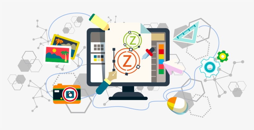 Diseño Multimedia Png - Aplicaciones De Diseño Grafico, transparent png