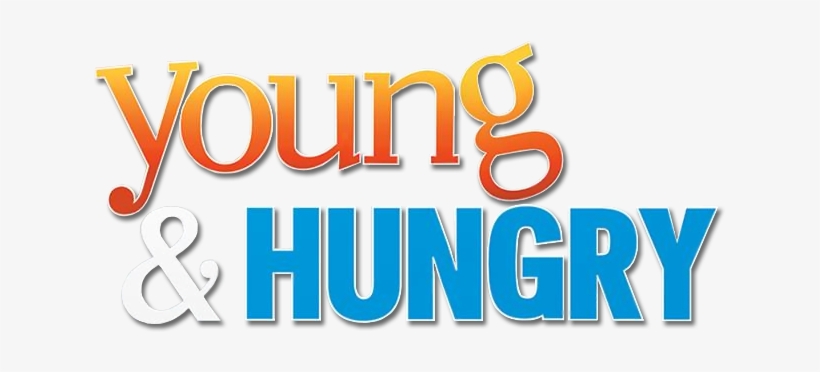 Hungry Logo - Young And Hungry Title, transparent png