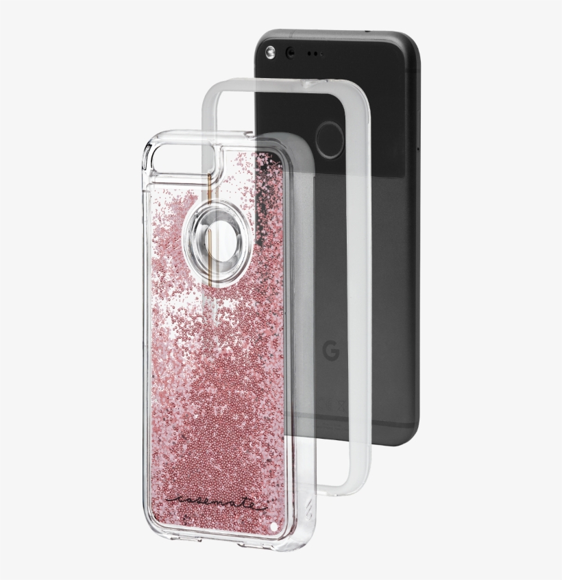 Waterfall Rose Gold Case For Google Pixel Xl, Made, transparent png